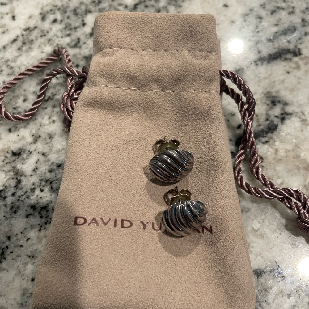 David Yurman Cable Stud Earrings